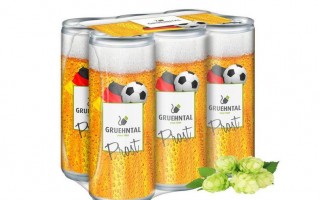 Bier für die WM mit Smart Label