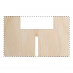 Houten deel - achterkant