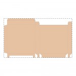 Custom kraft corrugated box