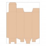 Custom kraft corrugated box