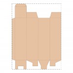 Custom kraft corrugated box