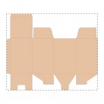 Custom kraft corrugated box