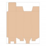 Custom kraft corrugated box