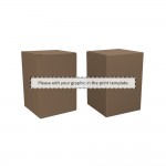 Custom kraft corrugated box