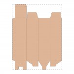 Custom kraft corrugated box