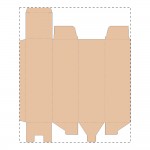 Custom kraft corrugated box