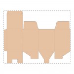 Custom kraft corrugated box