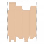 Custom kraft corrugated box