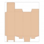 Custom kraft corrugated box