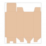 Custom kraft corrugated box