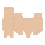 Custom kraft corrugated box