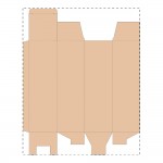Custom kraft corrugated box