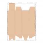 Custom kraft corrugated box