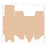 Custom kraft corrugated box