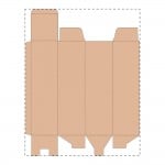 Custom kraft corrugated box
