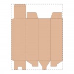 Custom kraft corrugated box
