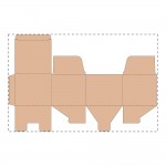 Custom kraft corrugated box