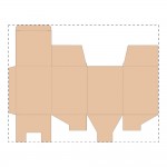 Custom kraft corrugated box
