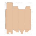 Custom kraft corrugated box