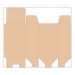 Custom kraft corrugated box