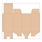Custom kraft corrugated box