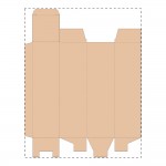 Custom kraft corrugated box