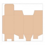 Custom kraft corrugated box