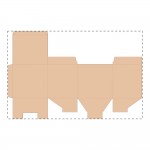 Custom kraft corrugated box