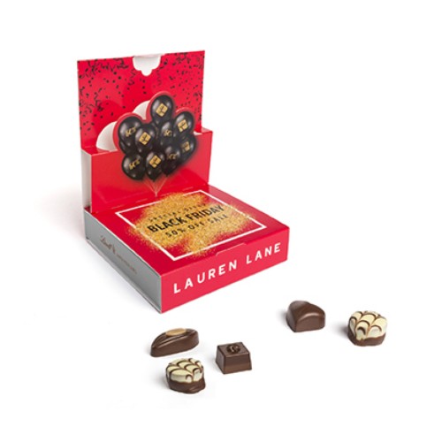 Lindt Mini Pralinés in Pop-Up Kartonage