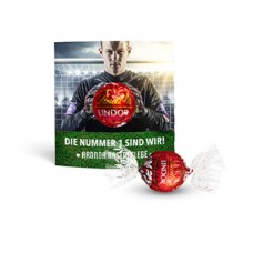 Lindt Lindor Kugel in Werbekartonage