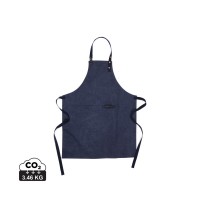 VINGA Tome GRS recycled canvas Apron, navy