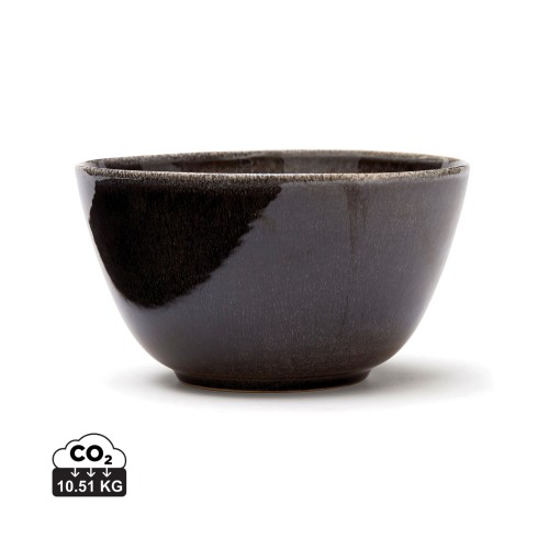 Nomimono Schale. 21cm, schwarz