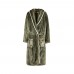 VINGA Louis luxury plush GRS RPET robe size S-M, green