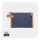 VINGA Bosler Kulturbeutel aus GRS recyceltem Canvas, navy blau