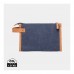 VINGA Bosler Kulturbeutel aus GRS recyceltem Canvas, navy blau VINGA Bosler Kulturbeutel aus GRS recyceltem Canvas, navy blau
