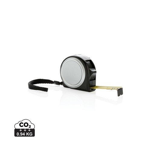 Rolmaat - 5m/19mm, zwart