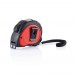 5m/19mm Maßband Tool Pro. rot, schwarz