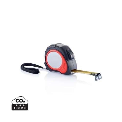 5m/19mm Maßband Tool Pro. rot, schwarz