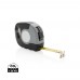Measuring tape with carabiner. grey, black