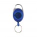 Roller-Clip-Schlüsselanhänger aus RCS recyceltem ABS, blau Roller-Clip-Schlüsselanhänger aus RCS recyceltem ABS, blau