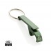 RCS recycled aluminum bottle and can opener, green