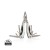 Fix multitool. zilver, zwart