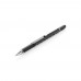 5-in-1 aluminium toolpen, black