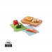 Cutting board with 4pcs hygienic boards, brown