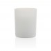 Ukiyo small scented candle in glass, white