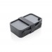 PP lunchbox met spork, antraciet