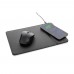 Swiss Peak RCS recyceltes 10W Wireless-Charging PU Mauspad, schwarz Swiss Peak RCS recyceltes 10W Wireless-Charging PU Mauspad, schwarz