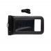 IPX 8 waterdichte drijvende telefoon hoes, zwart