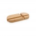 Bamboe tablet en telefoon stand, bruin