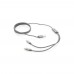 3-in-1 gevlochten nylon kabel, grijs